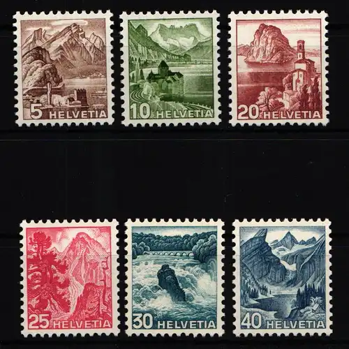Schweiz 500-505 postfrisch #KJ423