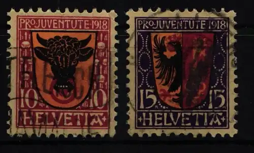 Schweiz 143-144 gestempelt #KJ473