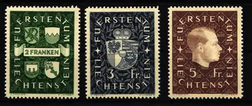 Liechtenstein 183-185 postfrisch #KJ501
