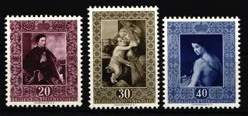Liechtenstein 306-308 postfrisch #KJ521