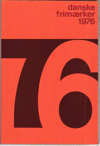 Dänemark Jahresmappe 1976 postfrisch #JV062