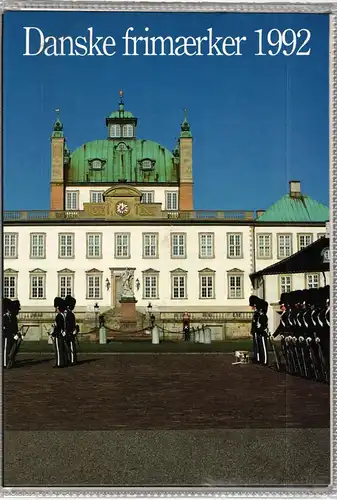 Dänemark Jahresmappe 1992 postfrisch #JV075