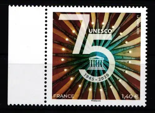 Frankreich Dienstmarken Unesco 83 postfrisch #KM072