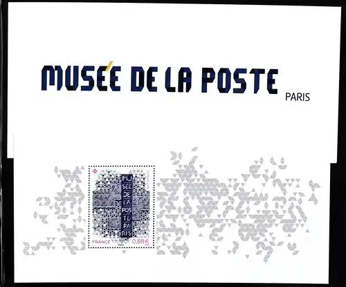 Frankreich Block 457 postfrisch im Folder #KM134