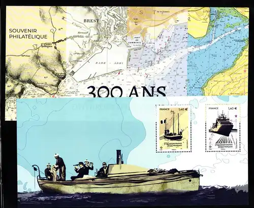 Frankreich Block 471 postfrisch im Folder #KM123