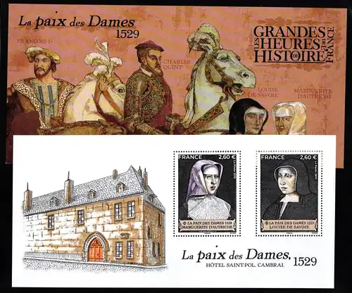 Frankreich Block 459 postfrisch im Folder #KM135