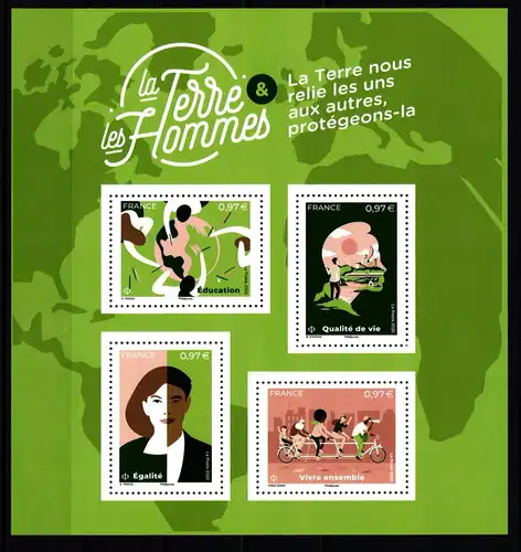 Frankreich Block 478 postfrisch #KM172