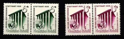 Deutsches Reich 692-693 postfrisch waagerechtes Paar #KL498