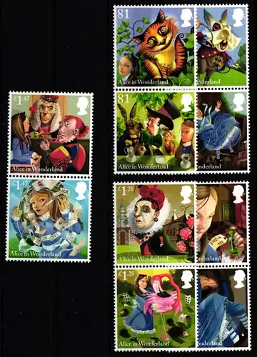 Großbritannien 3669-3678 postfrisch 5 Paare #KL699