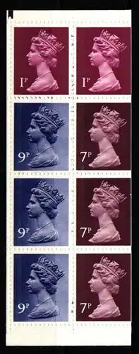 Großbritannien MH 40 postfrisch Markenheftchen #KL755