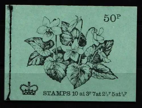 Großbritannien MH 34 postfrisch Markenheftchen #KL746