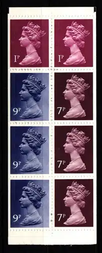 Großbritannien MH 40 postfrisch Markenheftchen #KL756