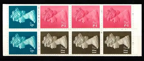 Großbritannien MH 56 postfrisch Markenheftchen #KL795