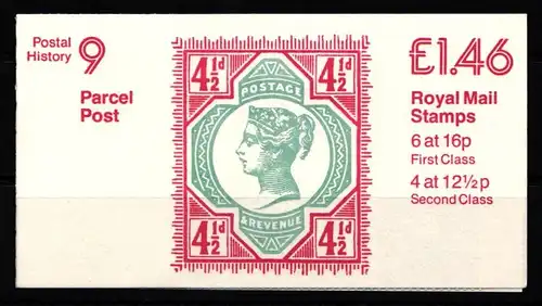 Großbritannien MH 64 postfrisch Markenheftchen #KL812