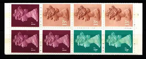 Großbritannien MH 67 postfrisch Markenheftchen #KL814