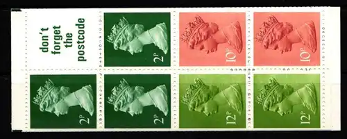 Großbritannien MH 48 postfrisch Markenheftchen #KL771