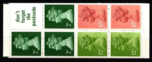 Großbritannien MH 48 postfrisch Markenheftchen #KL769