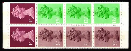 Großbritannien MH 63 postfrisch Markenheftchen #KL801