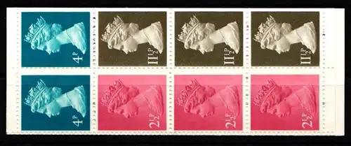 Großbritannien MH 55 postfrisch Markenheftchen #KL787