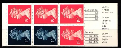 Großbritannien MH 83 postfrisch Markenheftchen #KL849