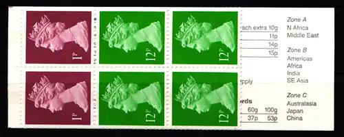 Großbritannien MH 76 postfrisch Markenheftchen #KL831