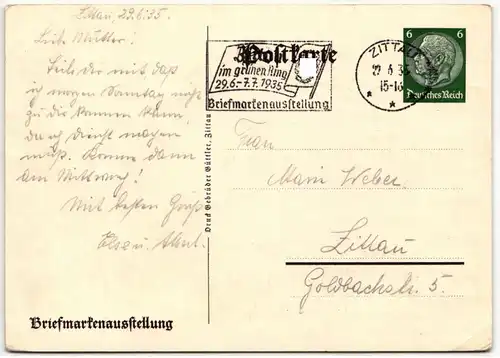 Deutsches Reich PP 127/ C 48 als Ganzsache gelaufen #JX963