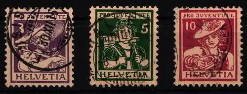 Schweiz 130-132 gestempelt #KL348