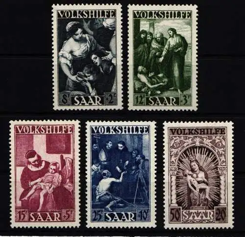 Saarland 267-271 postfrisch #KM862