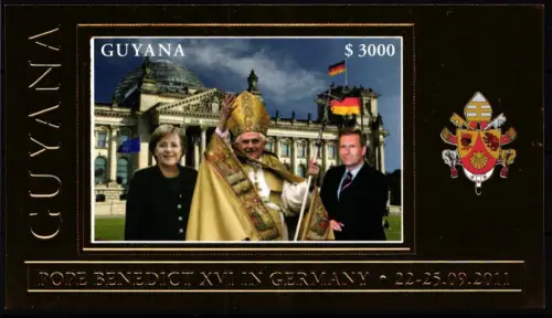 Guyana Block 841 postfrisch #KB606