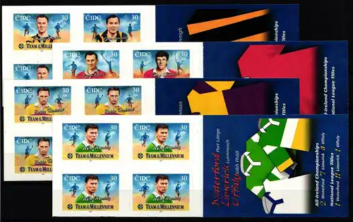 Irland Lot Markenheftchen postfrisch aus 2000er #KB609
