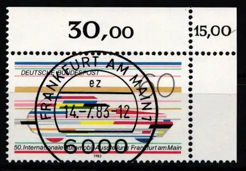 BRD Bund 1182 KBWZ gestempelt #KB674