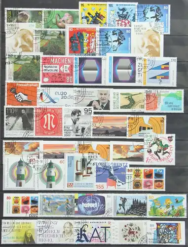 BRD Bund Lot aus Jahrgang 2020 gestempelt #KB795