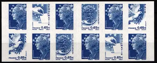 Frankreich 4428-4431 postfrisch als Markenheftchen #KK056