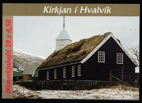 Färöer 326-327 postfrisch als Markenheftchen #KK129