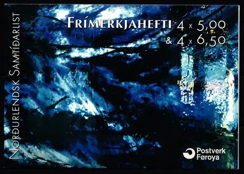 Färöer 421-422 postfrisch als Markenheftchen #KK131