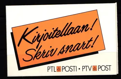 Finnland 761x, 824x, 1035x postfrisch als Markenheftchen #KK138