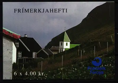 Färöer 246-247 postfrisch als Markenheftchen #KK122