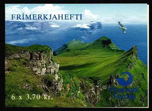 Färöer 221-222 postfrisch als Markenheftchen #KK132