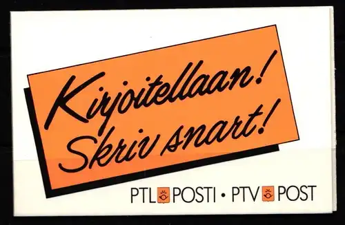 Finnland 761x, 824x, 1035x postfrisch als Markenheftchen #KK140