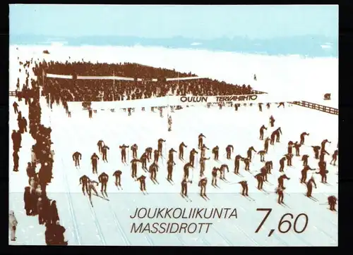 Finnland 1074-1077 postfrisch als Markenheftchen #KK170