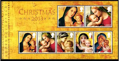 Großbritannien 3536-3542 postfrisch als Block 86 #KN468