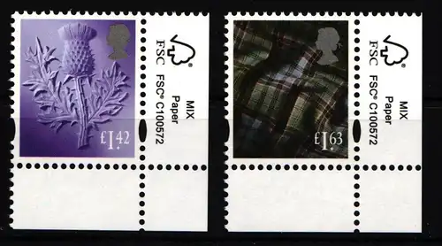 Großbritannien Schottland 130-131 postfrisch #KN444