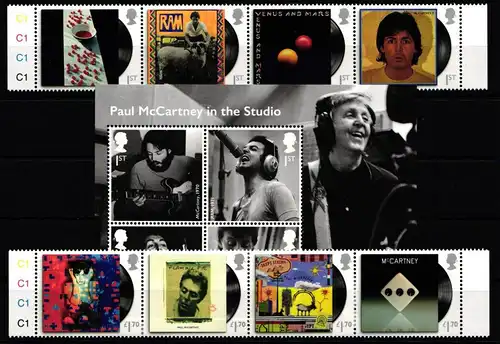 Großbritannien 4767-4774 und Block 143 postfrisch #KN497