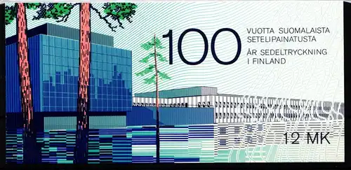 Finnland 960-967 postfrisch als Markenheftchen #KM643