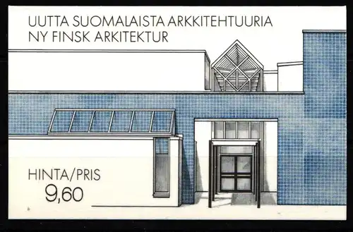 Finnland 987-992 gestempelt als Markenheftchen #KM657