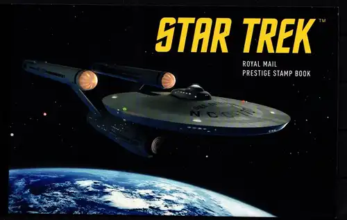 Großbritannien 4685-4702 postfrisch aus MH 202 Star Trek #KM725
