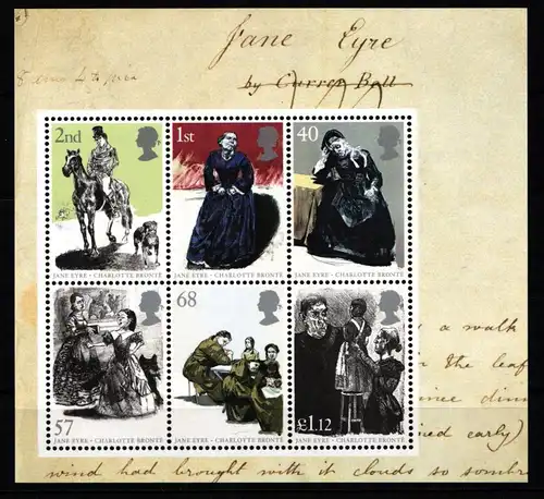 Großbritannien 2280-2285 postfrisch als Block 22 #KM783