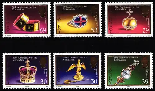 Großbritannien Jersey 1087 - 1092 postfrisch #KG710