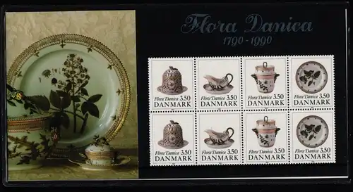 Dänemark 977-980 postfrisch 2x als Viererstreifen #KM293