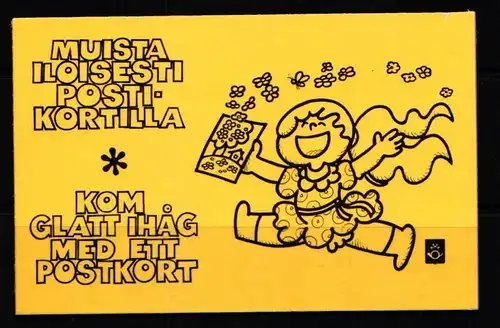 Finnland 785 l Ay, 818 a l Ay, 824 l Ay postfrisch als Markenheftchen #KM354